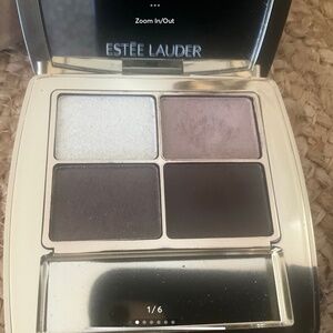 Estée Lauder Pure Color Envy Luxe Eyeshadow Quad Shade 05 Grey HAZE 6g .21oz EUC
